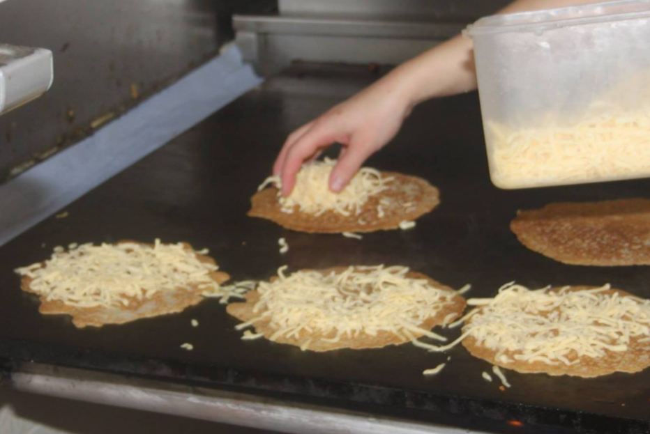 Cheesy oatcakes